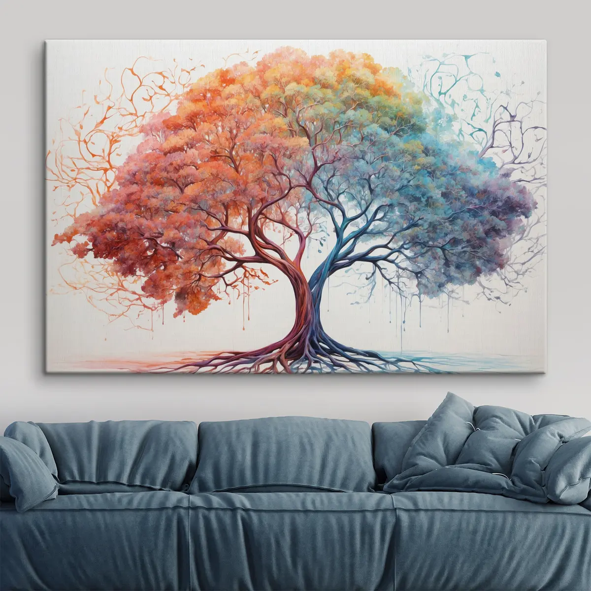  Peintures Harmonie des couleurs dans la nature s36444