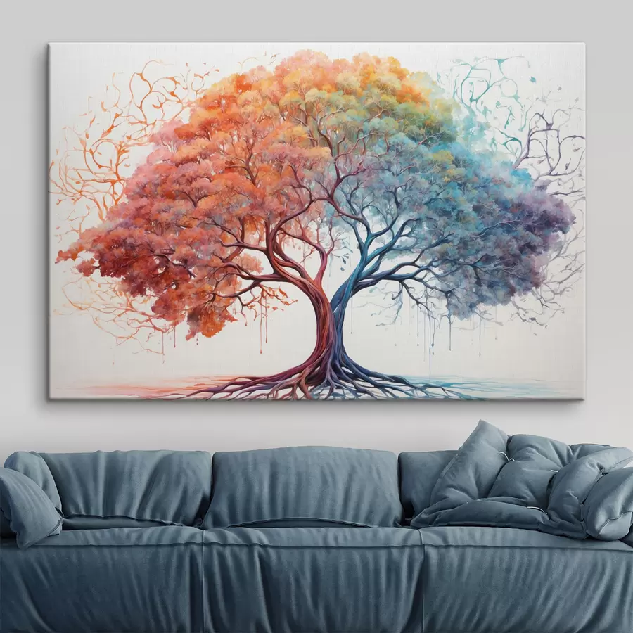  Peintures Harmonie des couleurs dans la nature s36444