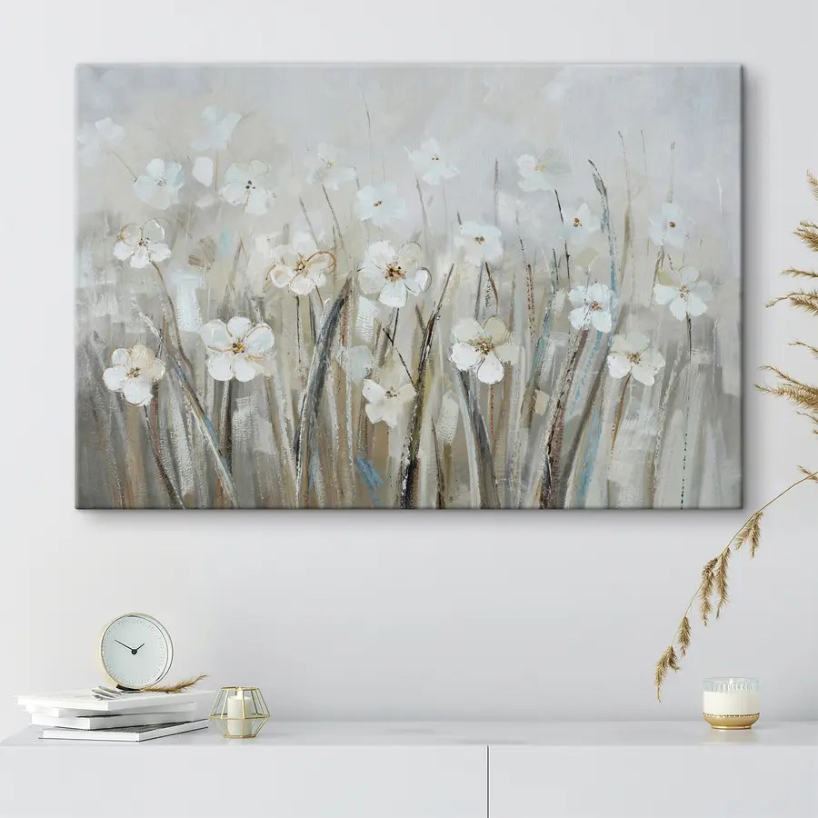  Peintures Des fleurs délicates aux teintes douces s36212