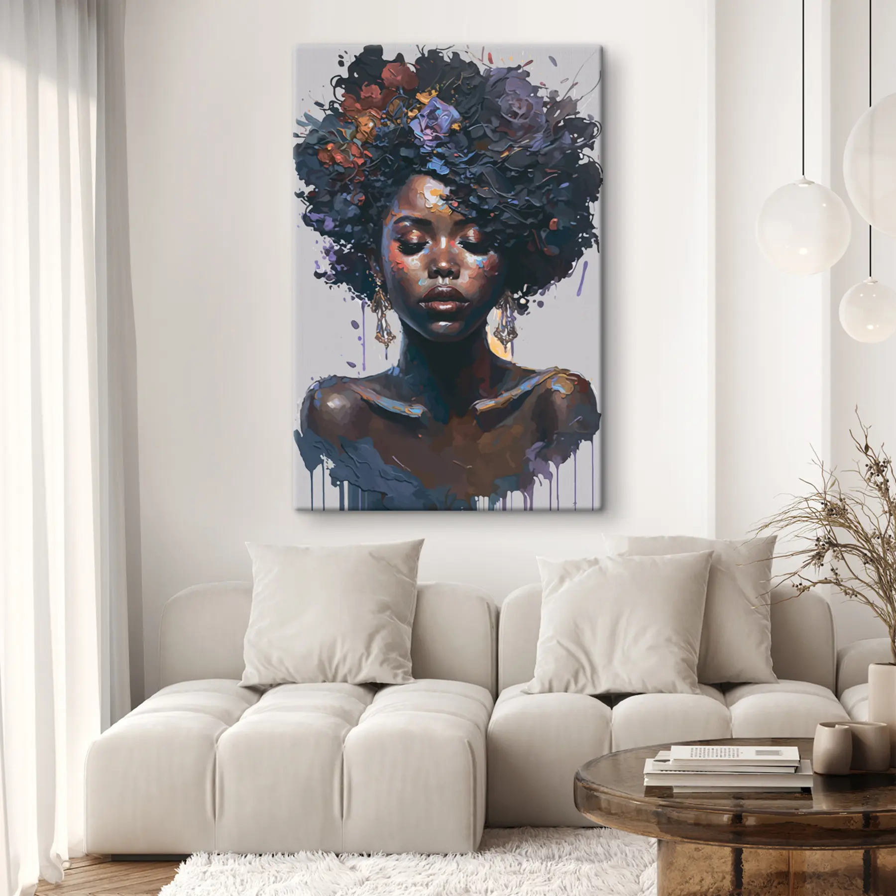  Peintures Beauté artistique aux couleurs vives s36578