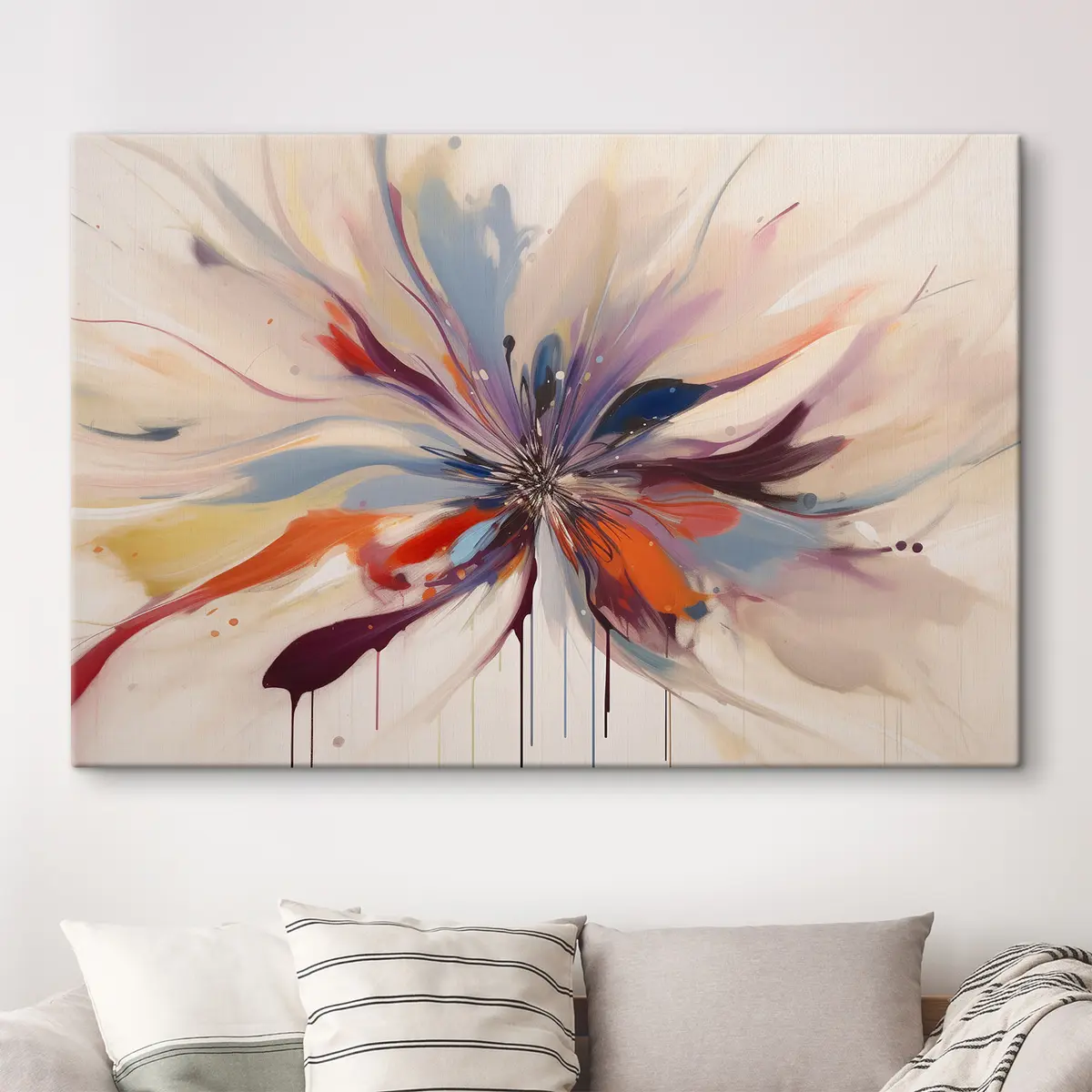  Schilderijen Levendige uitbarsting van kleurrijke energie s36806