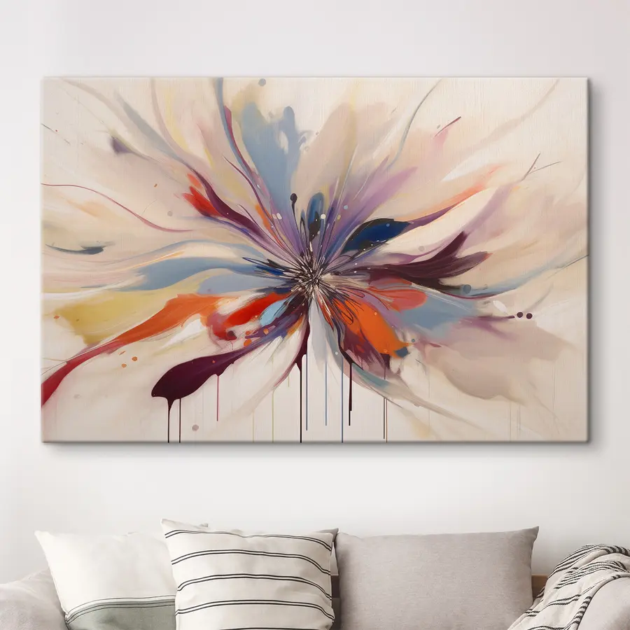  Peintures Explosion vibrante d'énergie colorée s36806