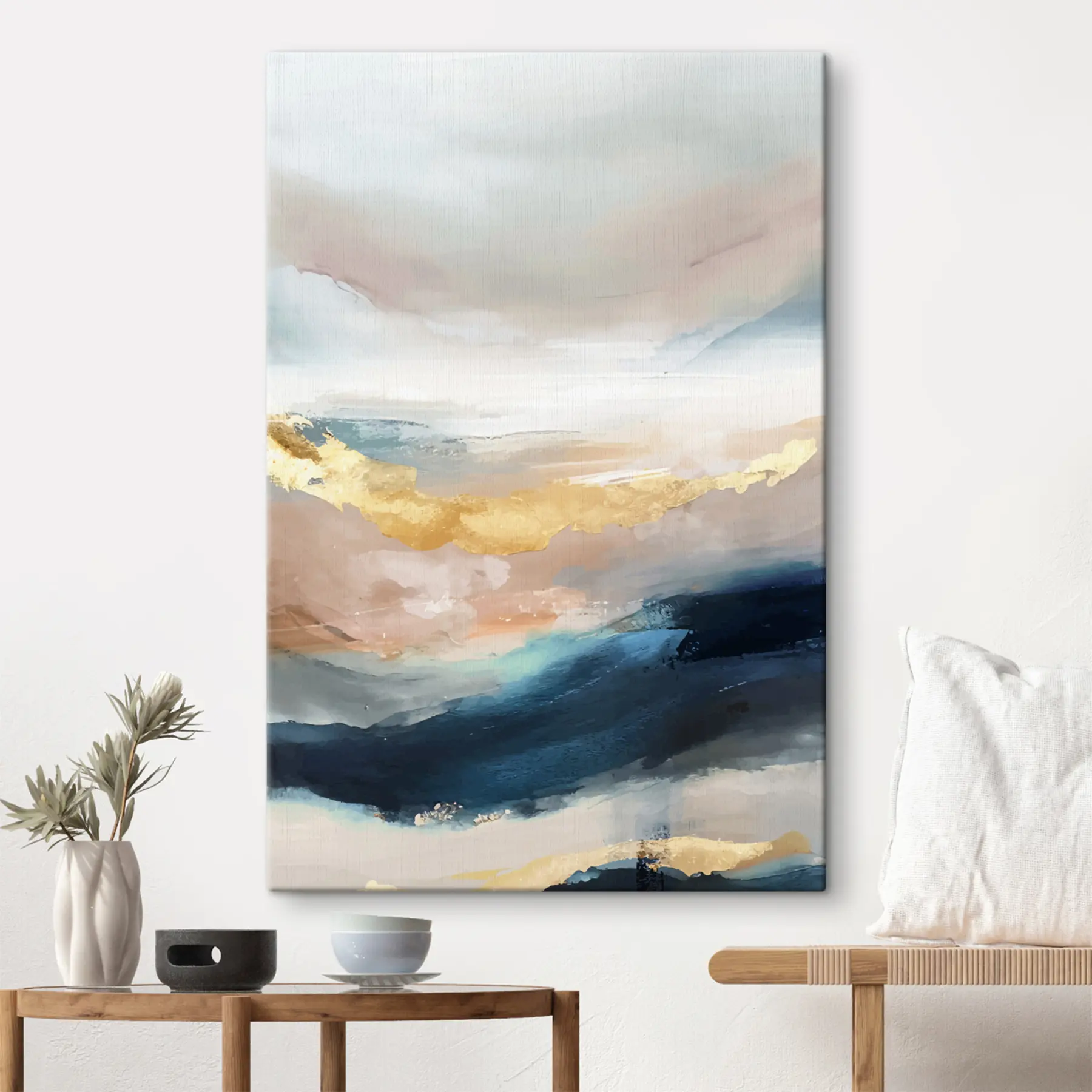 Fotobehang Rustige tinten gaan samen met zachte texturen s36780