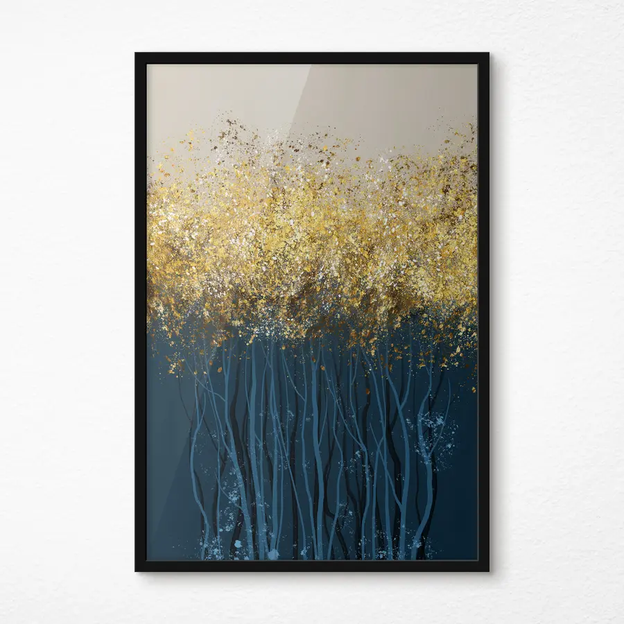 Papier peint photo Arbres à feuilles f01893