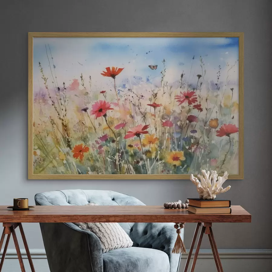 Papier peint photo Fleurs et promesse f33668