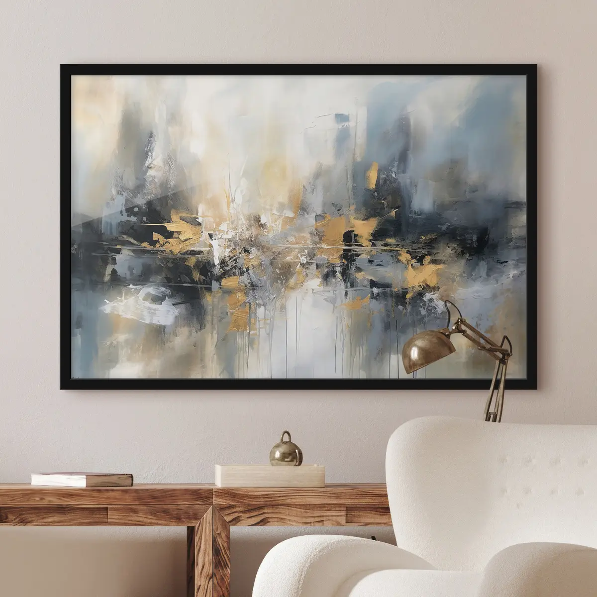 Poster En grijze accenten f34183