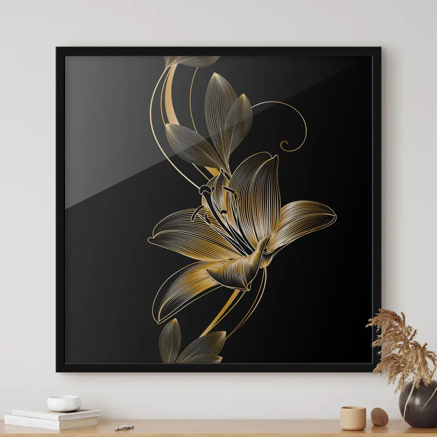 Papier peint photo Motif sans couture avec fleur de lys f34437