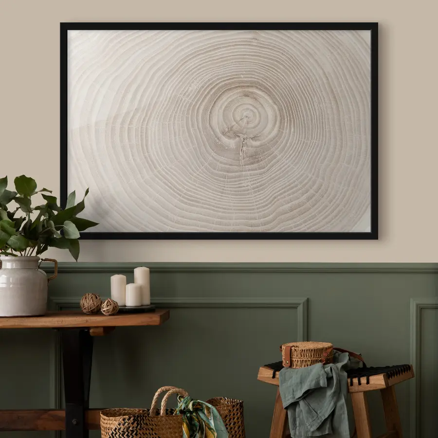 Fotobehang Natuurlijke houtnerfstructuur f36005