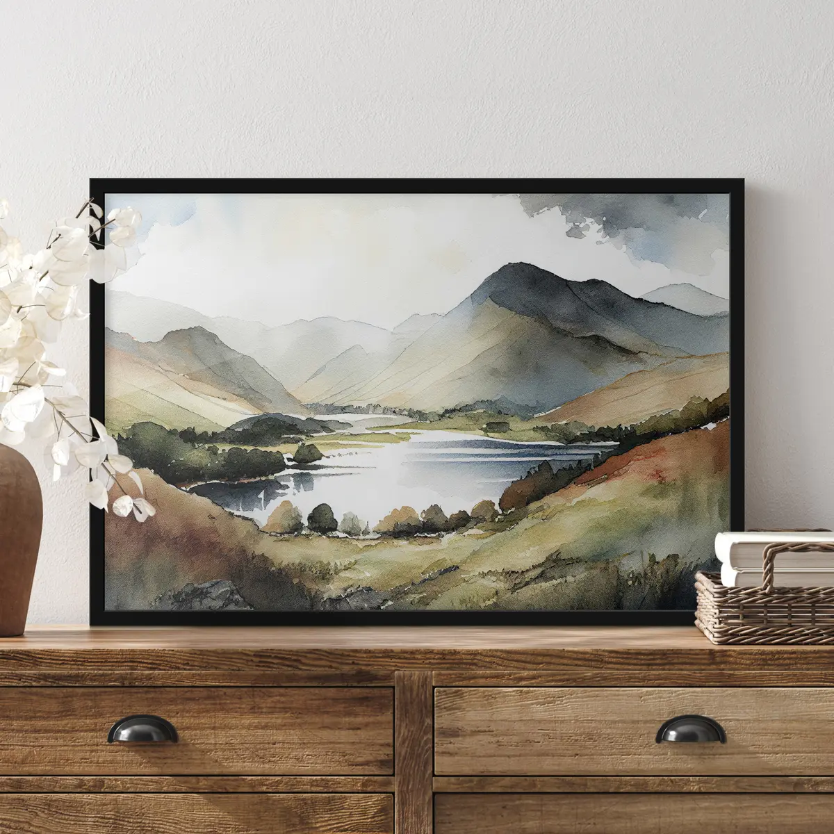 Affiche Paysage serein avec des eaux tranquilles f36018