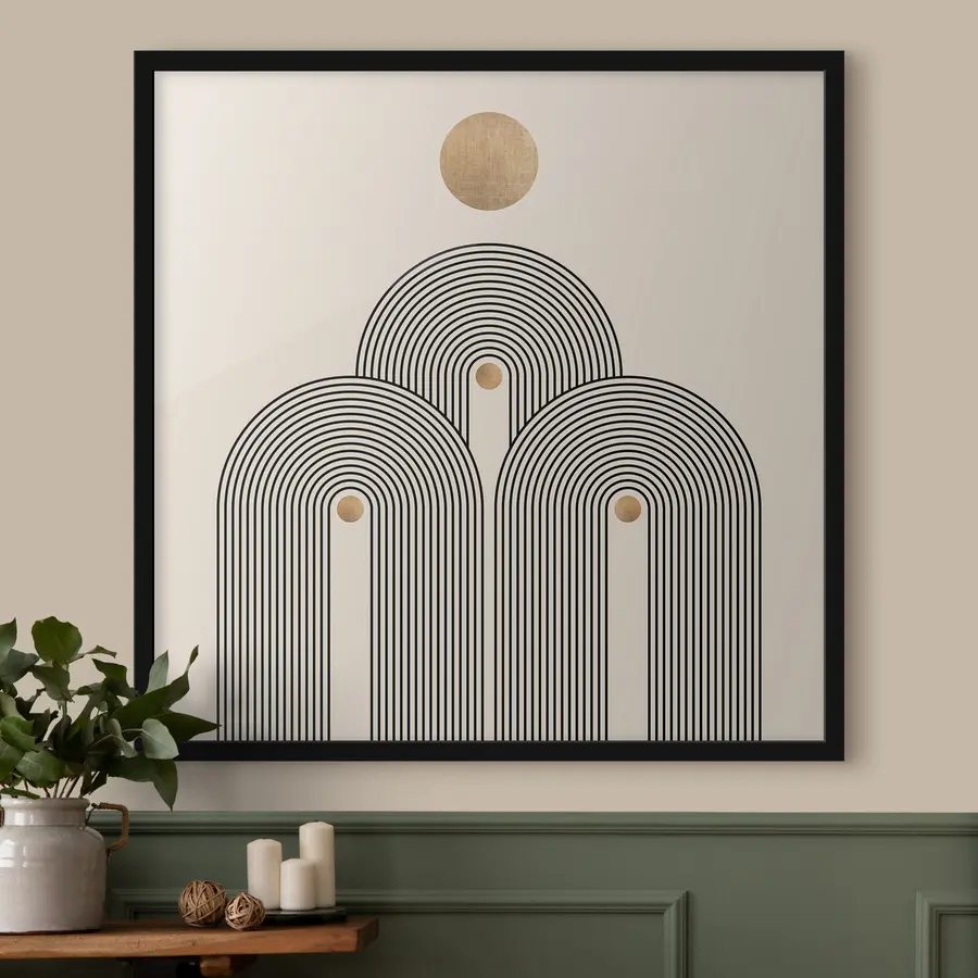  Schilderijen Boho stijl geometrie f35929