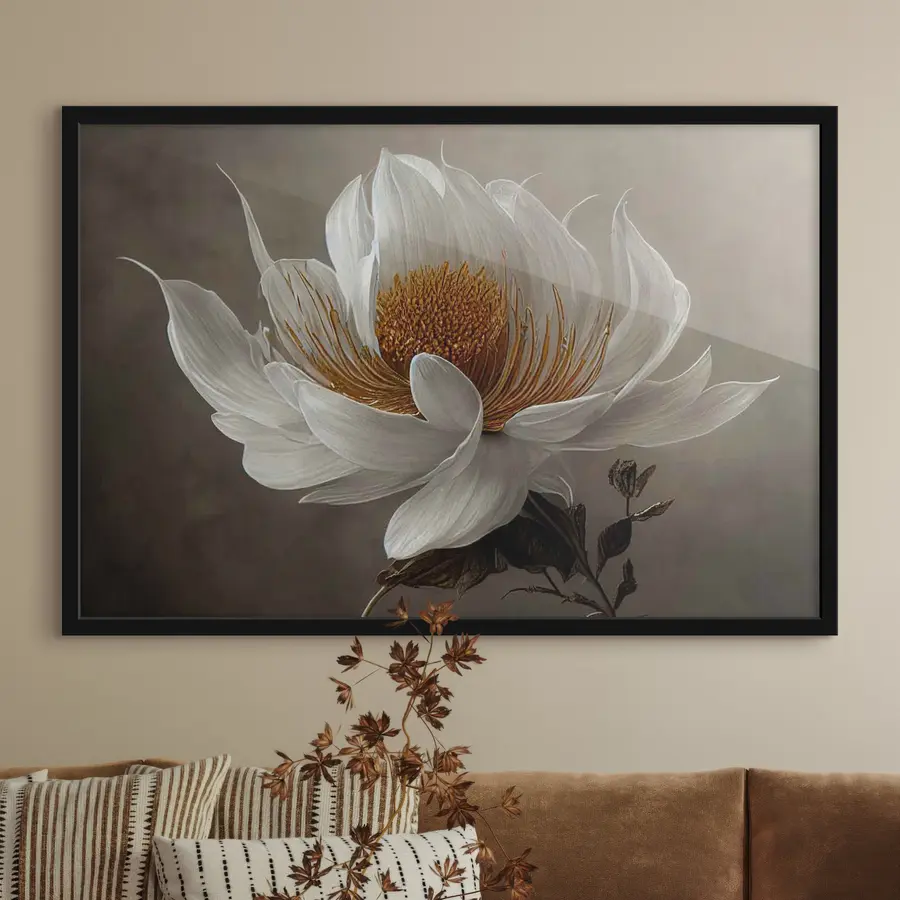 Fotobehang Elegante bloei in zachte tinten f35725