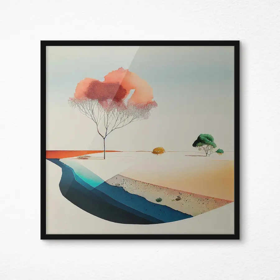 Papier peint photo Arbres solitaires f35709