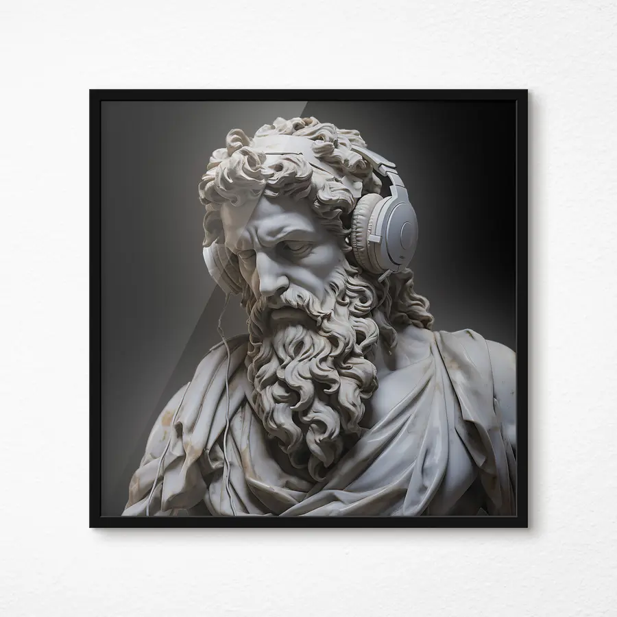 Papier peint photo musique toutes les heures f35471