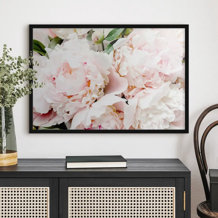 Fotobehang Delicate bloemen in zachte pasteltinten f35241