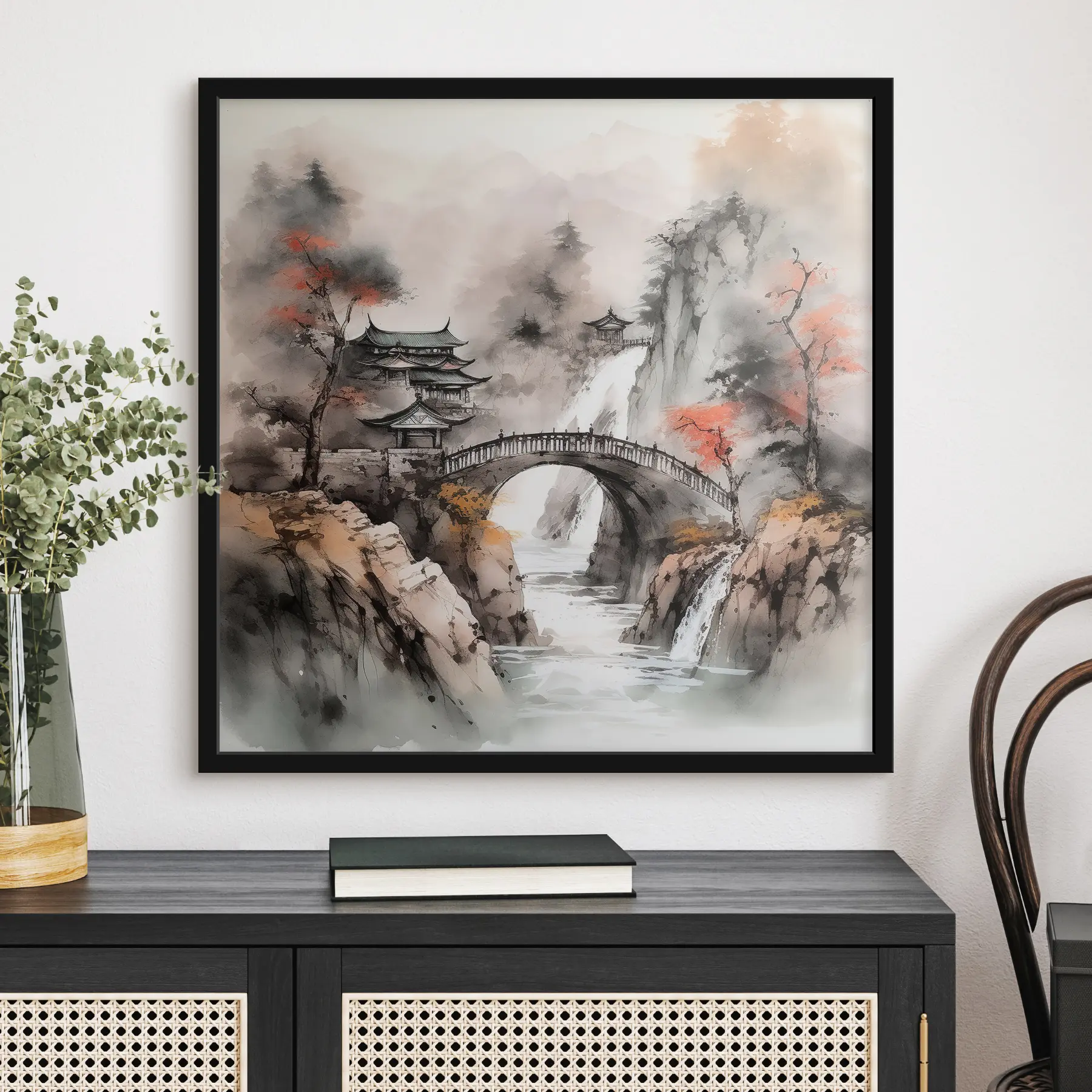 Papier peint photo Sérénité dans la douce étreinte de la nature f34627