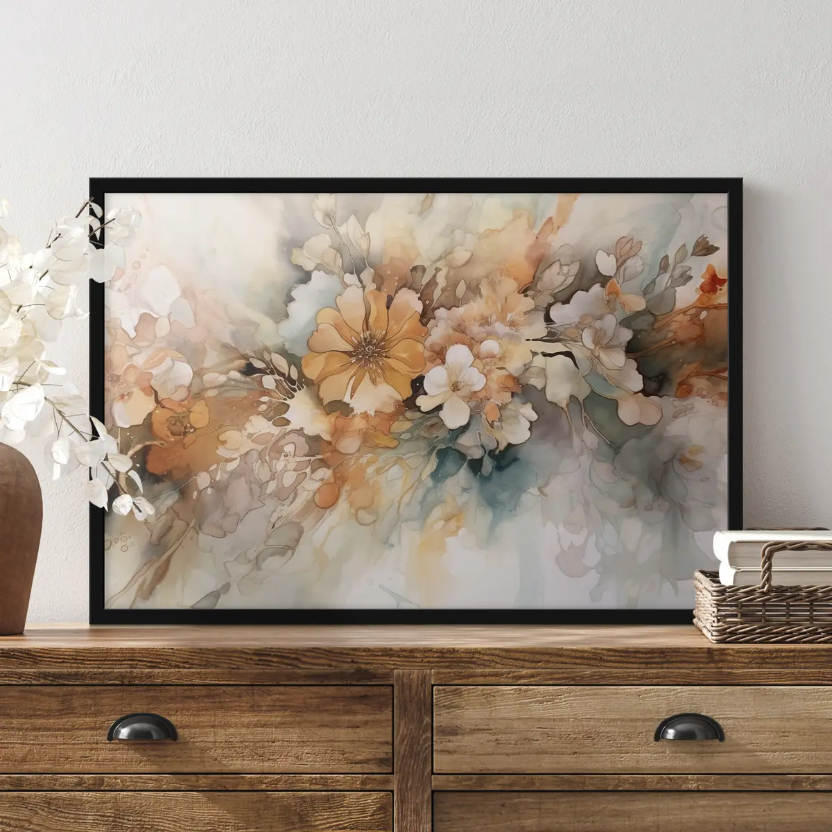 Affiche Douces nuances de fleurs épanouies f34202