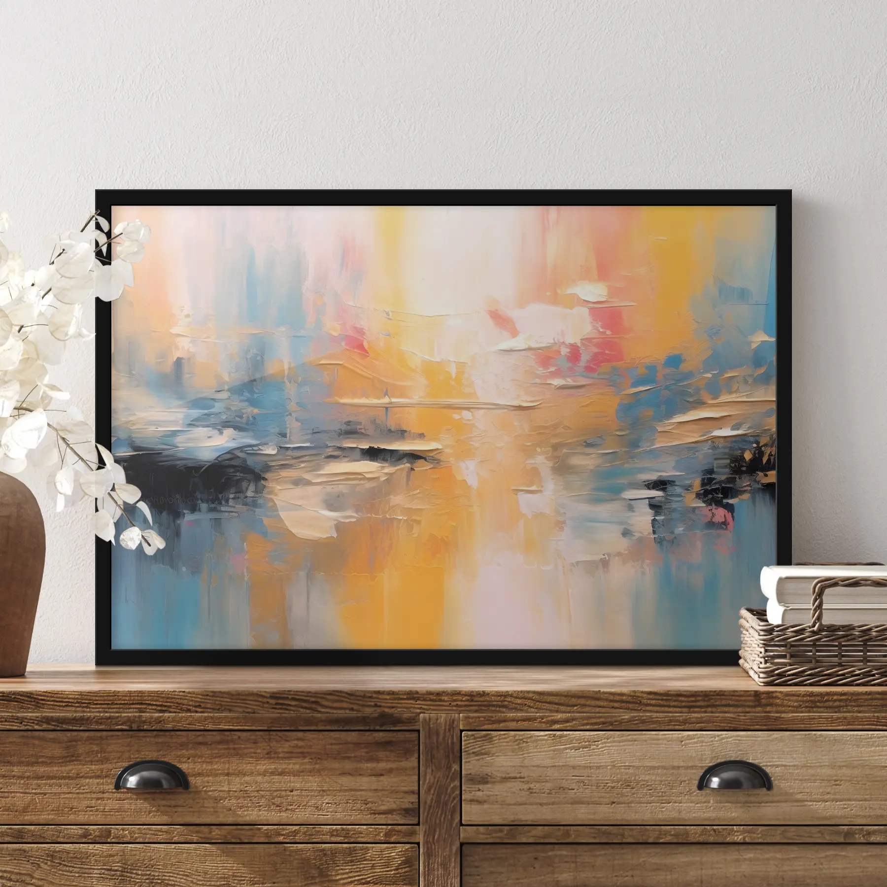 Fotobehang Levendige kleuren in harmonie f34192