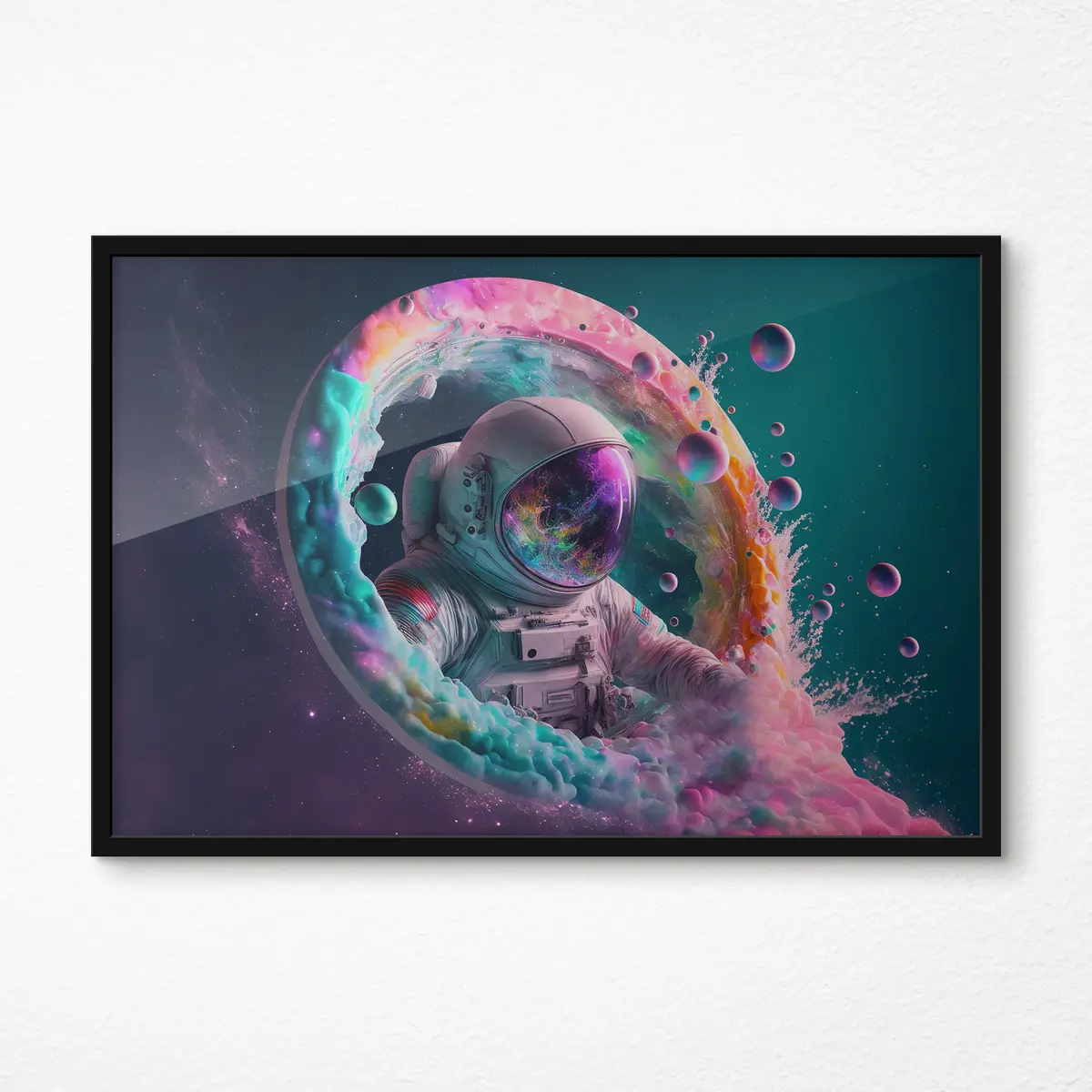 Poster Kosmische reis door levendige dimensies f33510