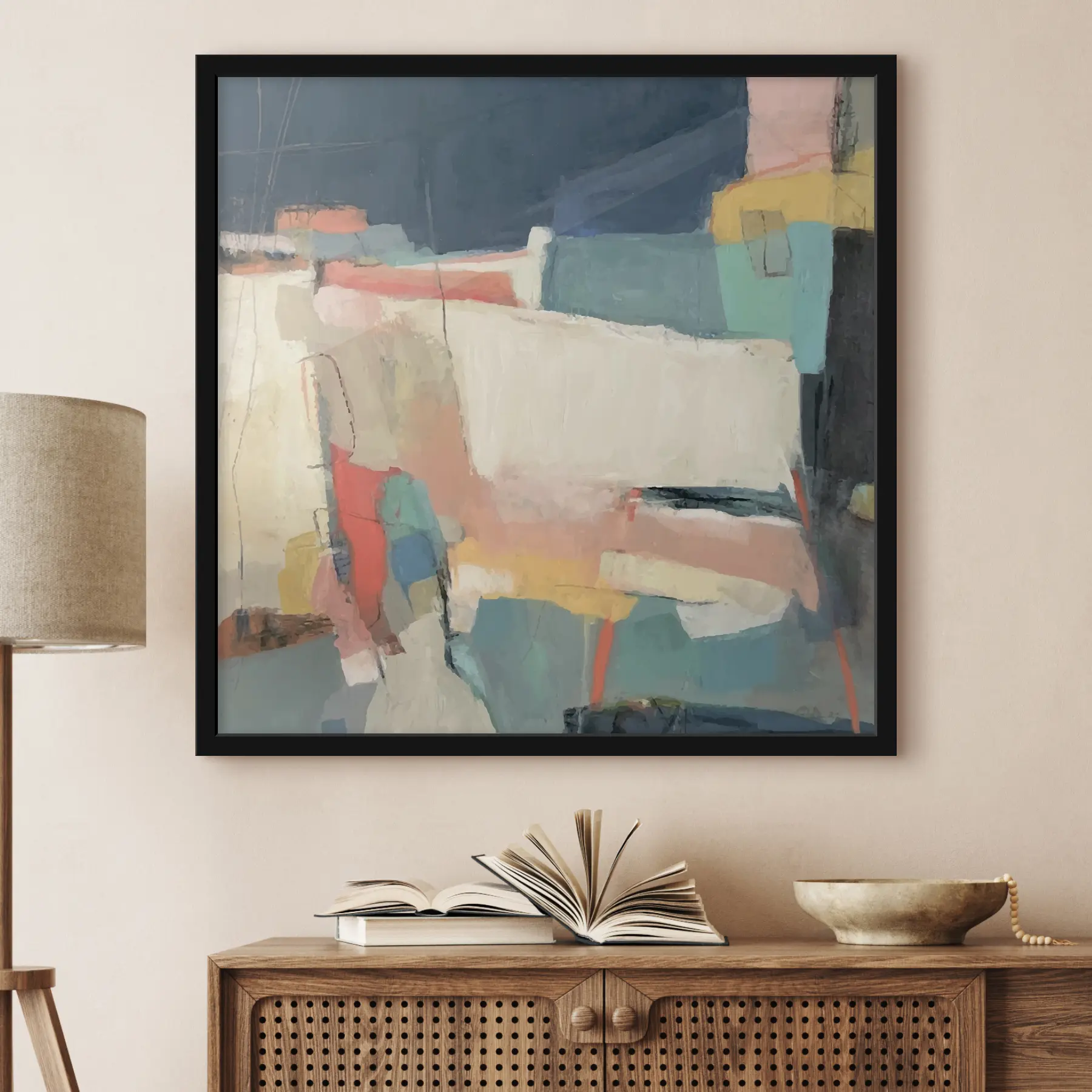 Papier peint photo Abstraction, coups de pinceau f32446