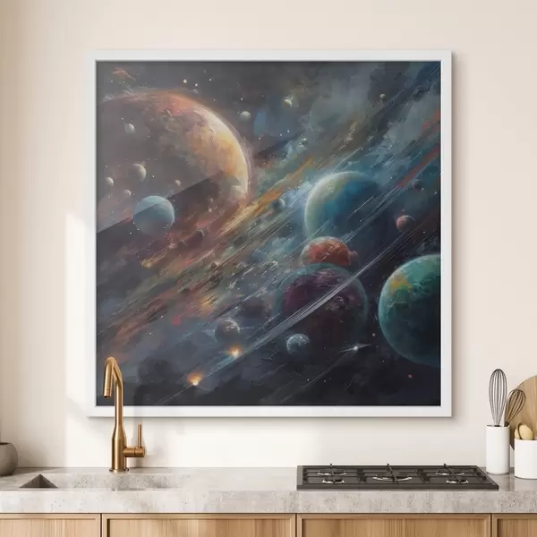 Espace, ciel et étoiles