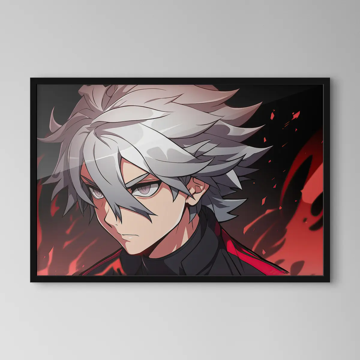 Affiche Une détermination farouche dans l'ombre f31159