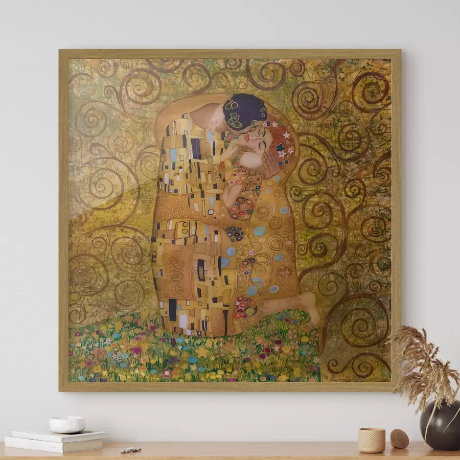 Fotobehang Omhelzing van liefde en tederheid f27031