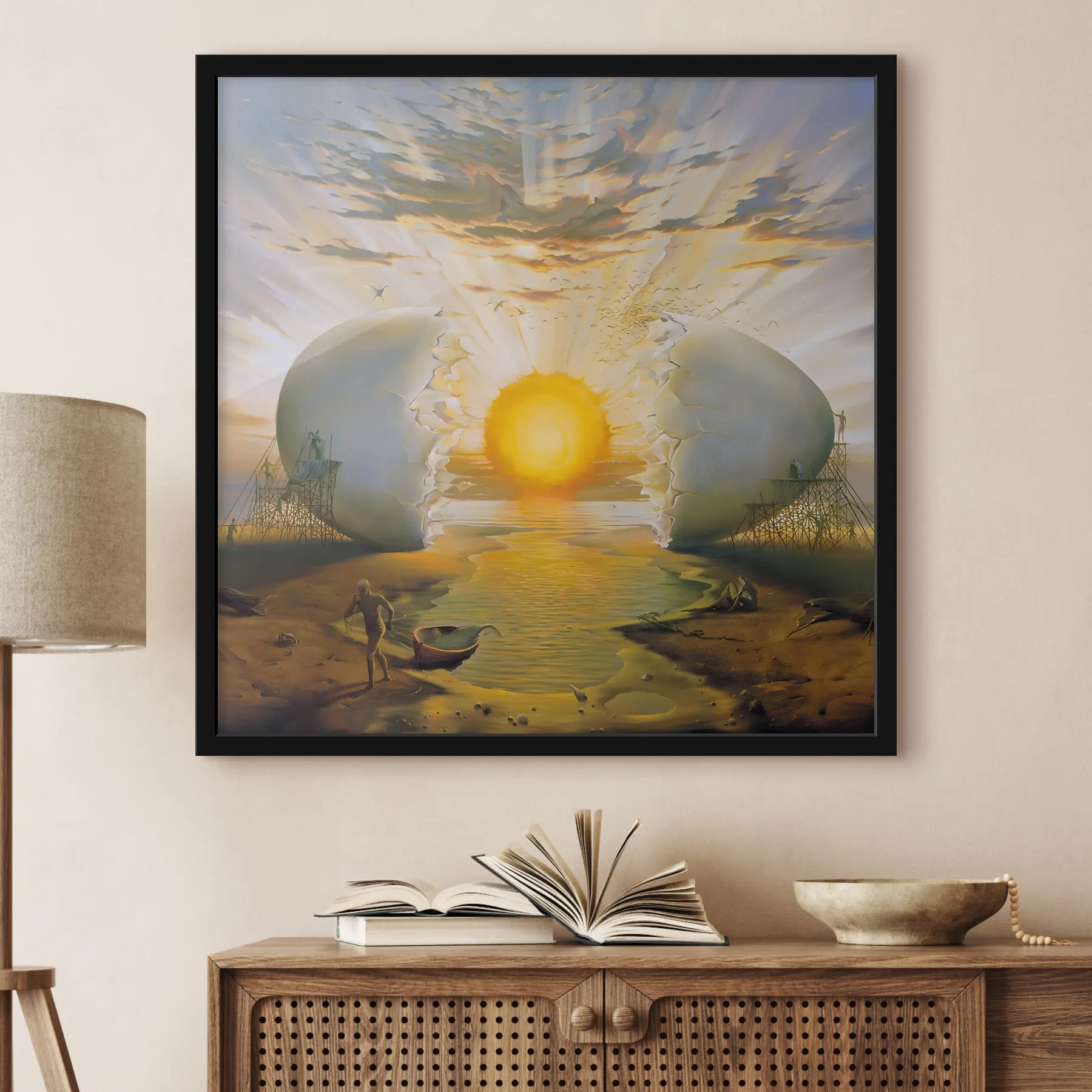 Fotobehang Geweldige bevalling f01474