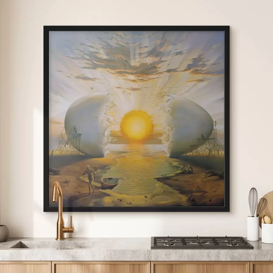  Peintures Un grand travail d'accouchement f01474