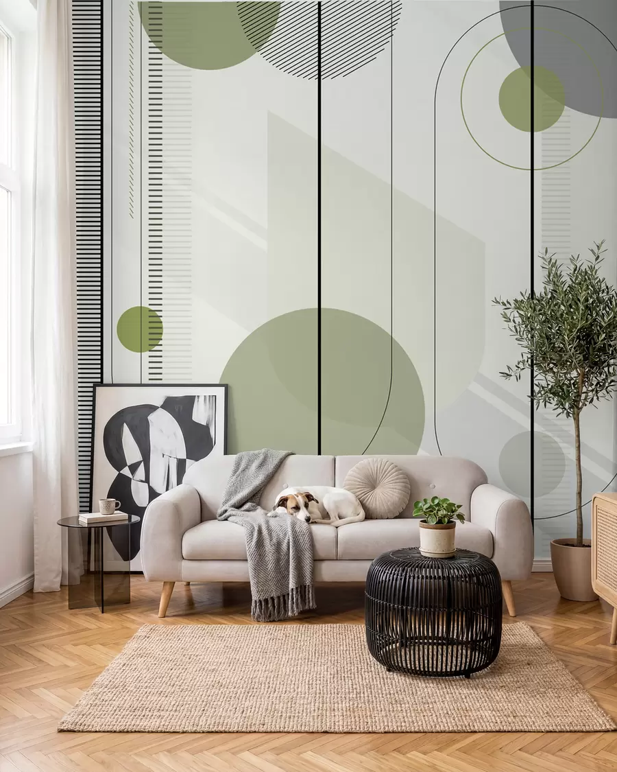 Fotobehang Geometrische abstractie u95379v3