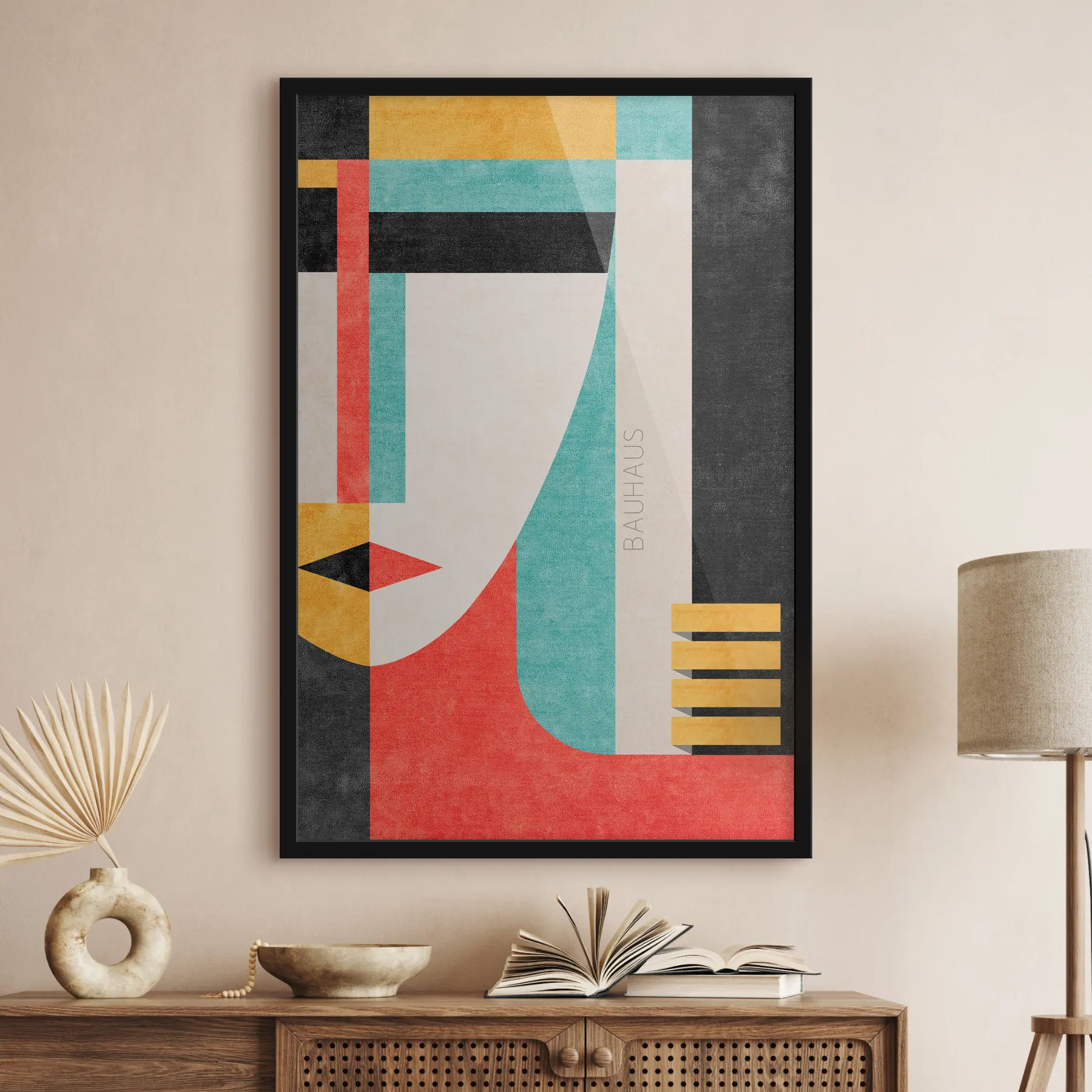  Peintures Des formes audacieuses aux couleurs vives f01793