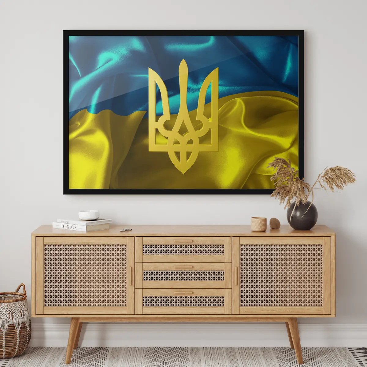 Affiche La fierté et la résilience ukrainiennes affichées f26671