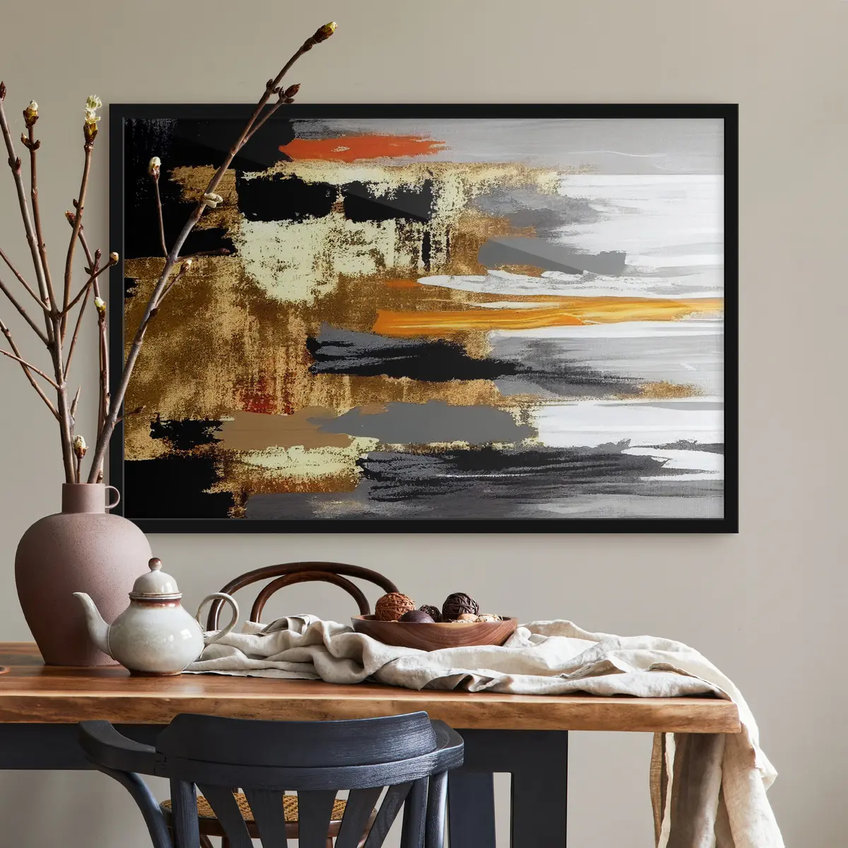 Poster Abstracte textuur f36284