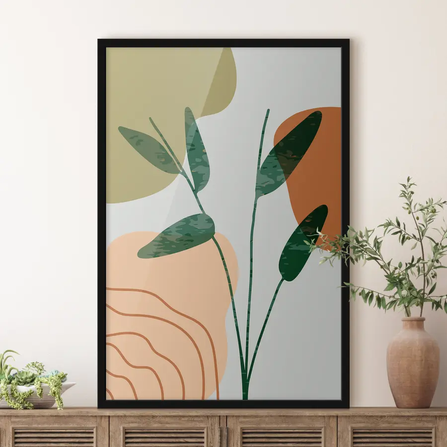 Fotobehang De schoonheid van de natuur in abstracte vormen f36712