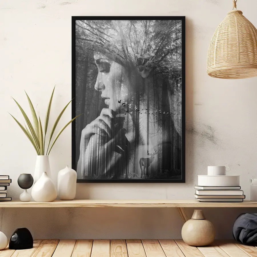 Fotobehang Harmonie tussen natuur en geest f02754