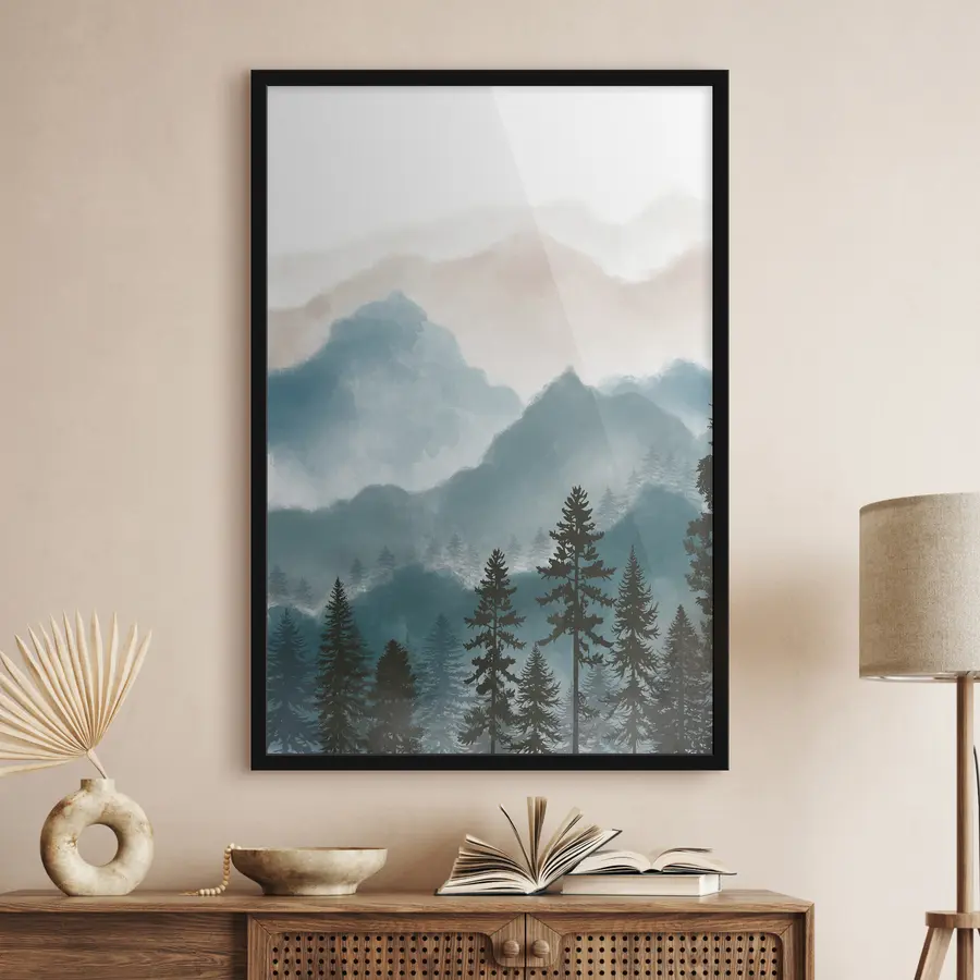 Fotobehang Serene landschappen en rustige berglandschappen f36607