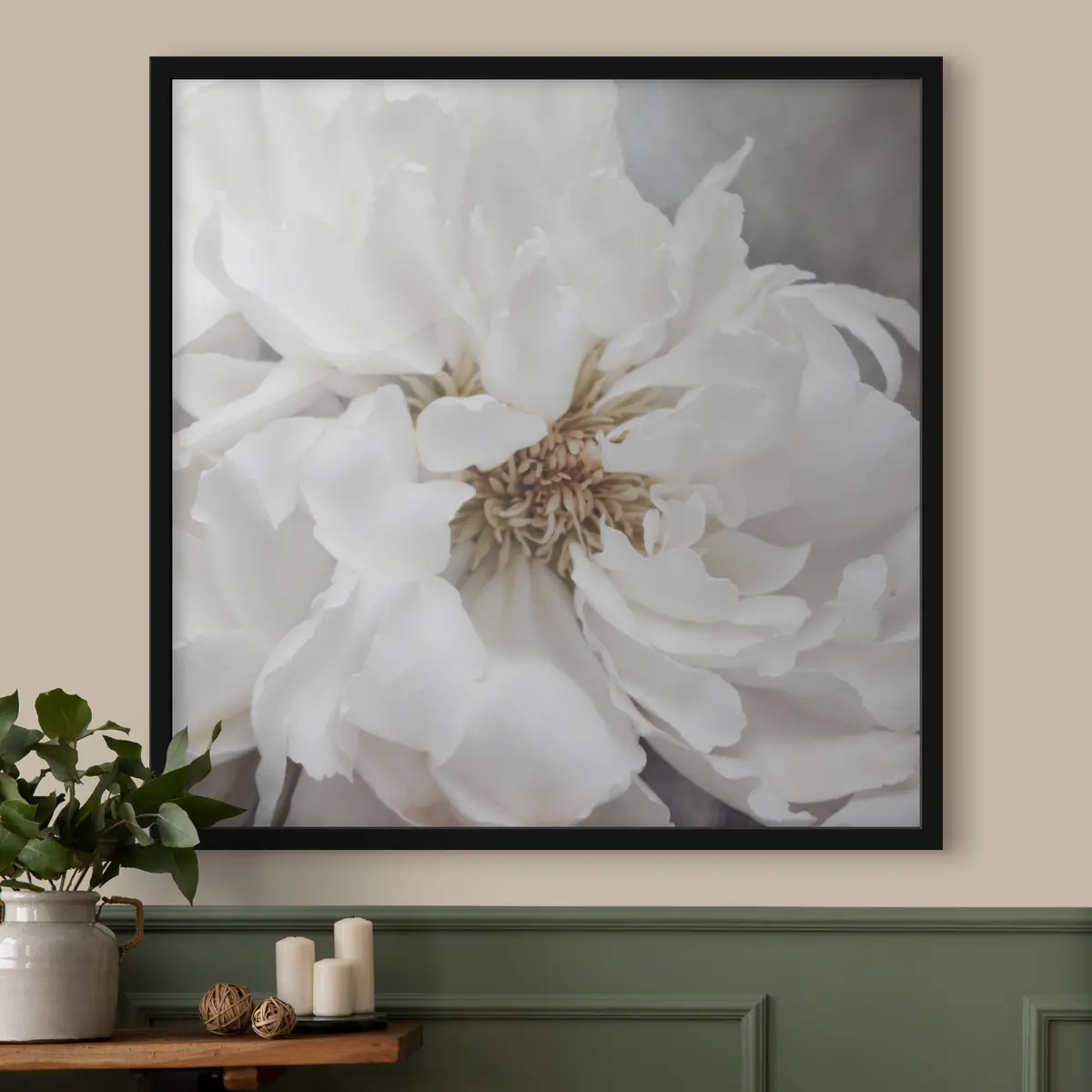 Affiche Une beauté délicate dans des tons doux f37161