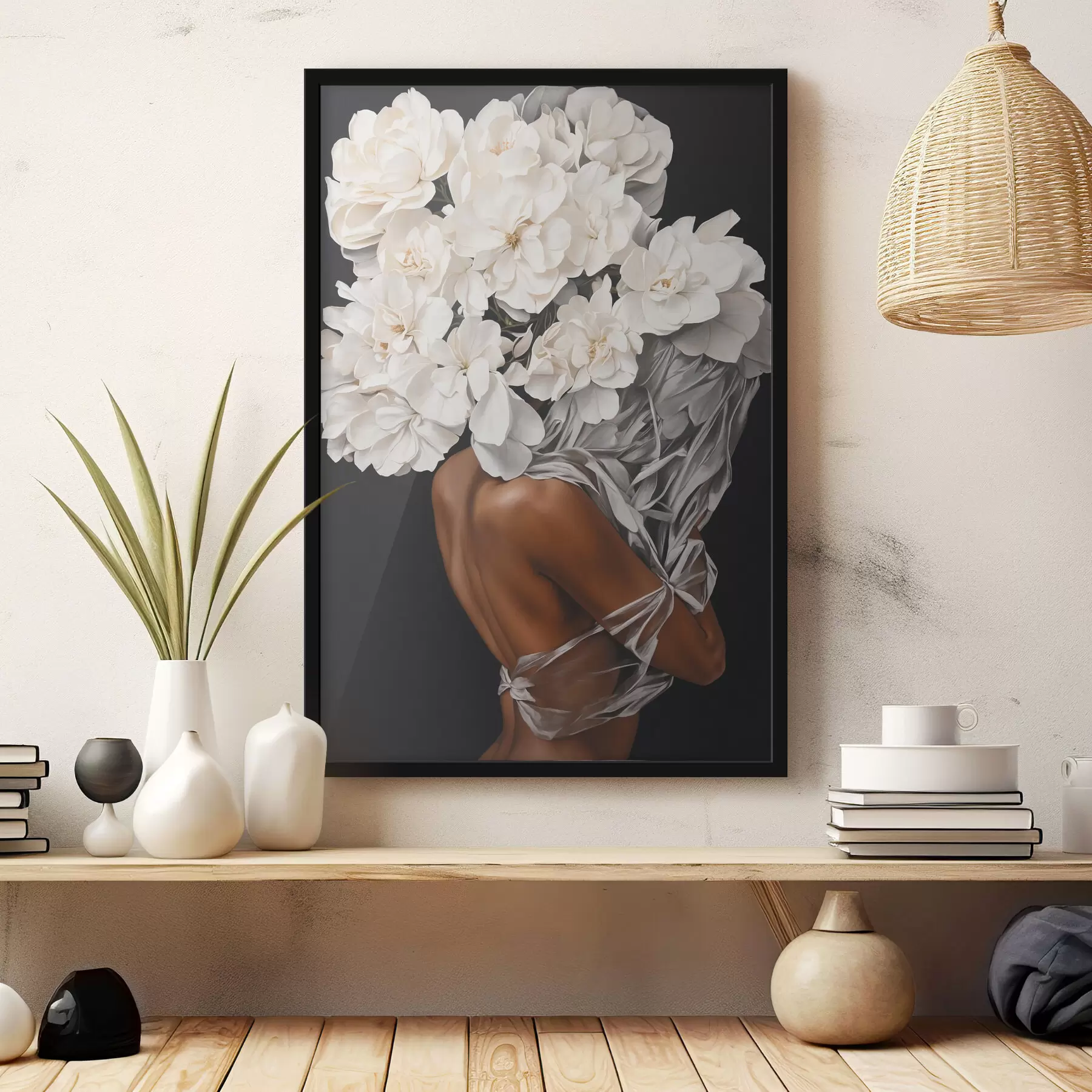 Fotobehang Elegantie in de zachte omhelzing van de natuur f37163