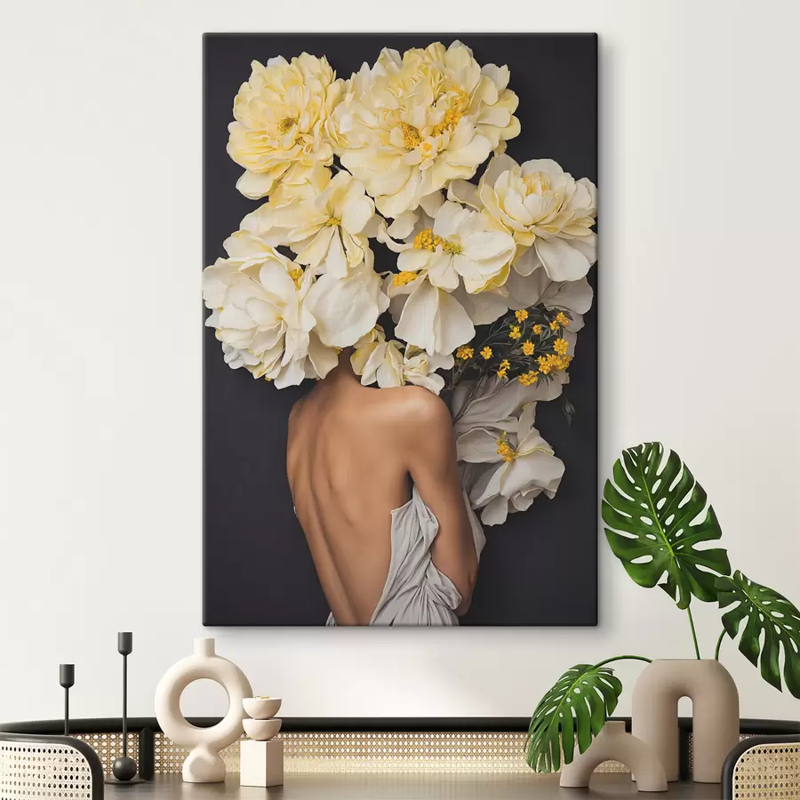  Peintures La beauté florale embrasse des moments sereins s37162