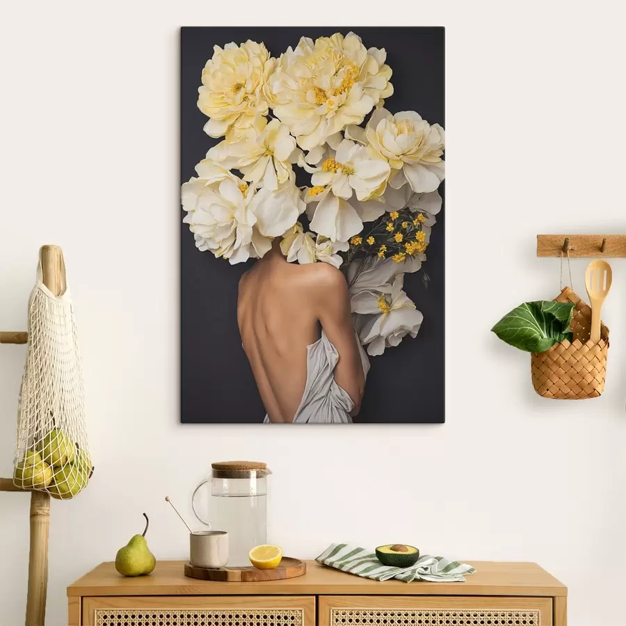  Peintures La beauté florale embrasse des moments sereins s37162