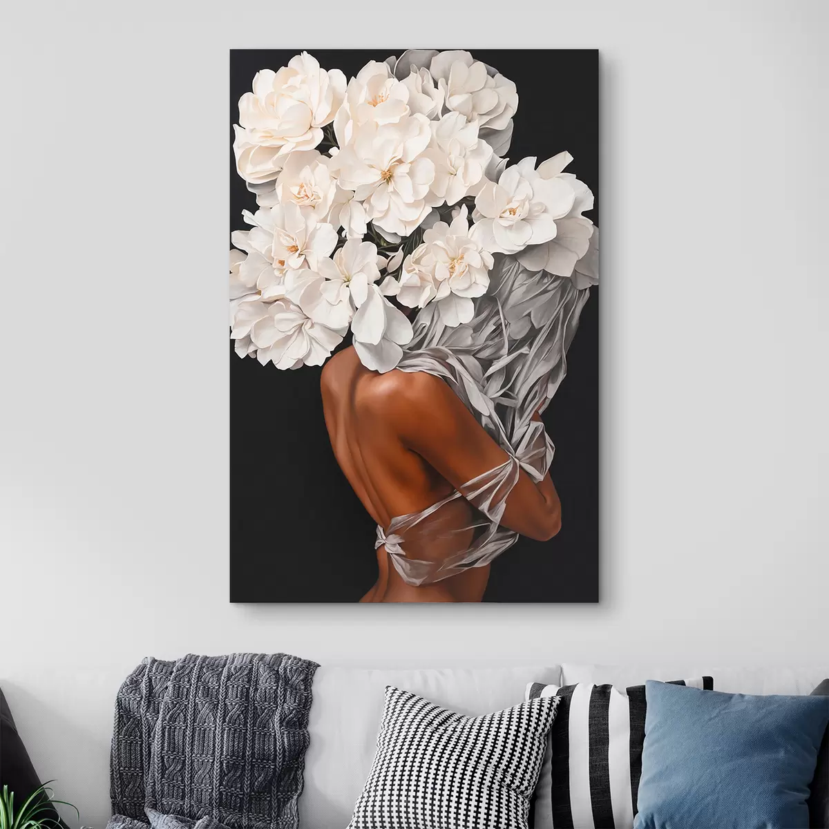  Schilderijen Elegantie verweven met de schoonheid van de natuur s37163