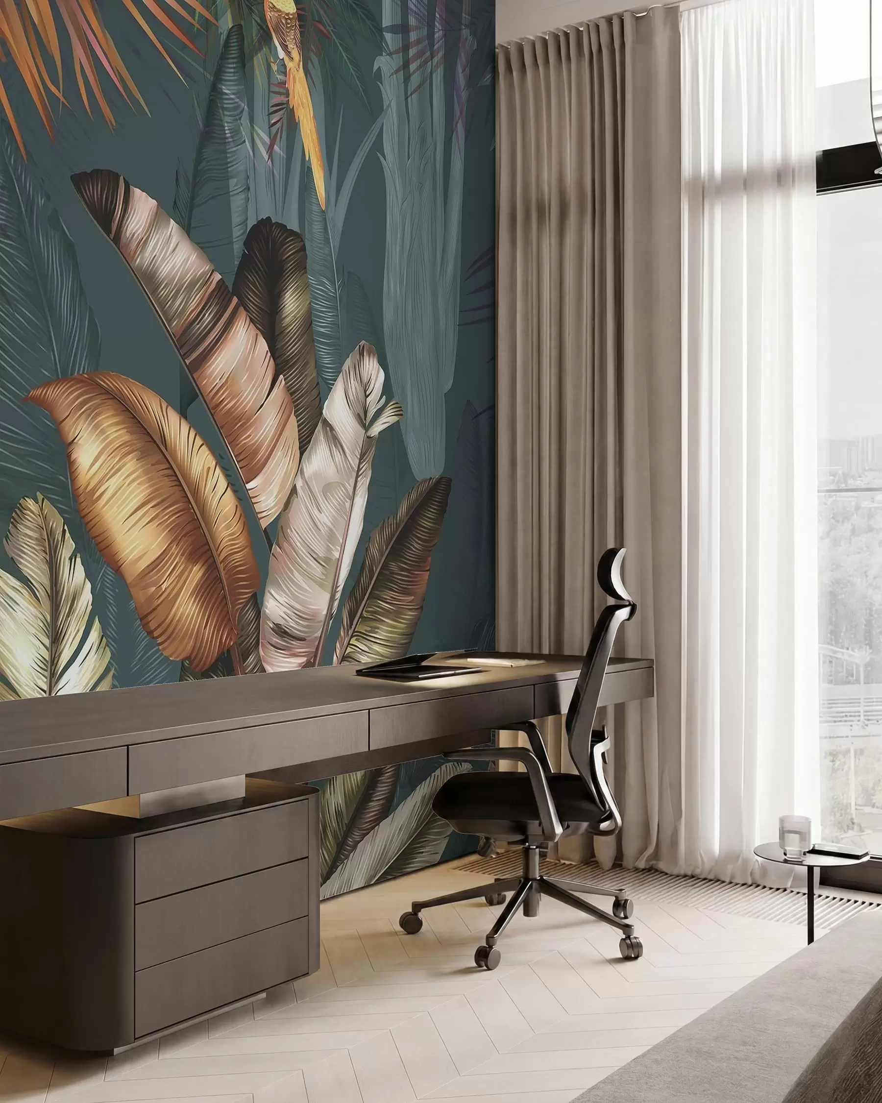 Fotobehang Bladeren u50468d1