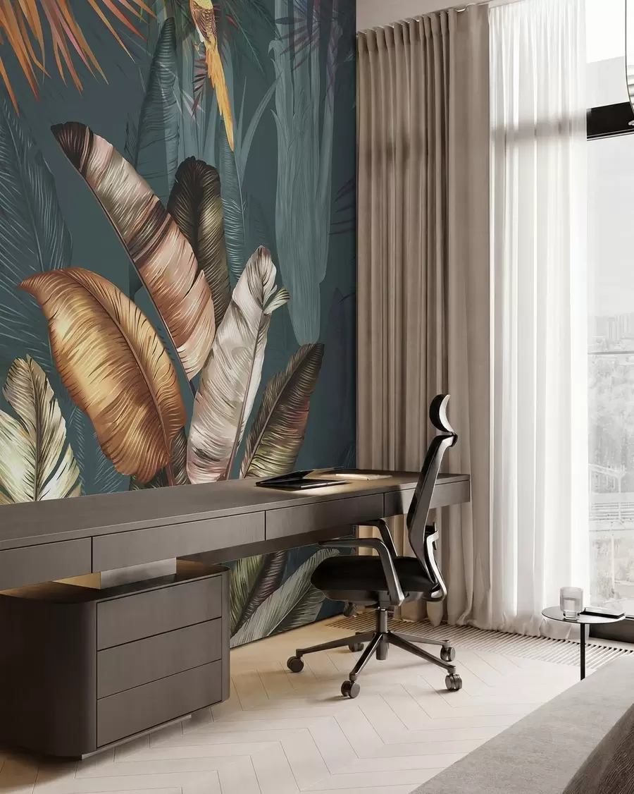 Fotobehang Bladeren u50468d1