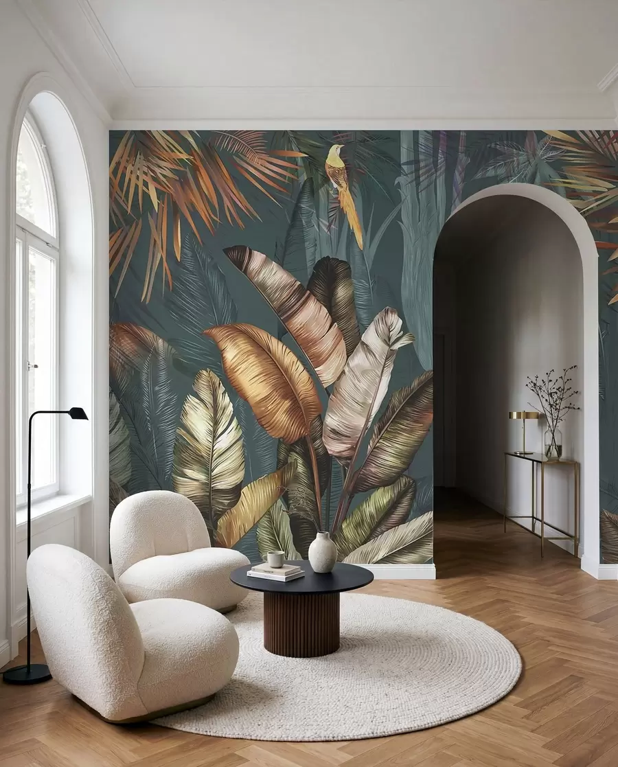 Fotobehang Bladeren u50468d2