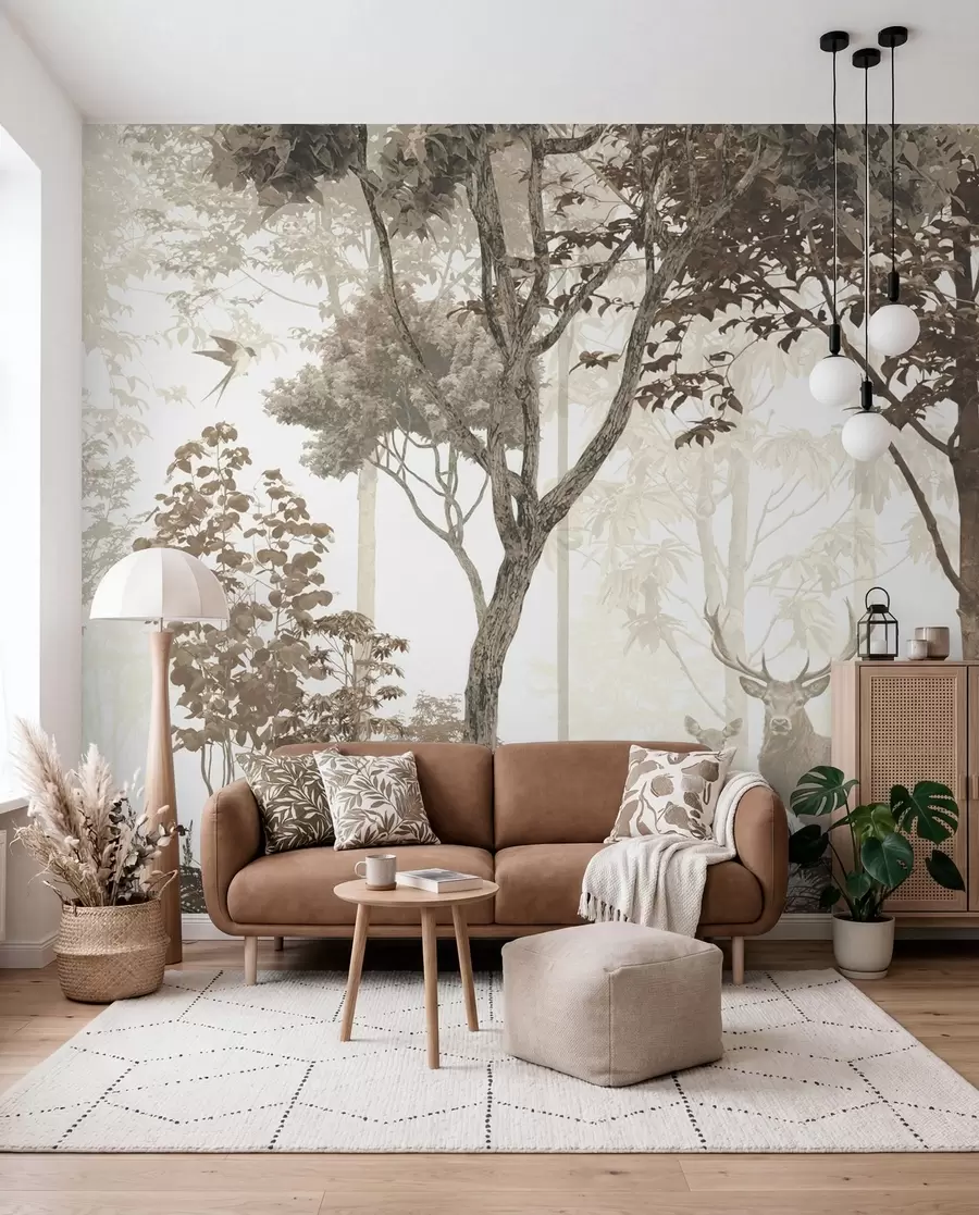 Fotobehang Magisch bos u72134d1
