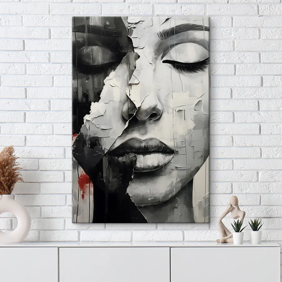  Schilderijen Dualiteit van emotie en expressie s37068