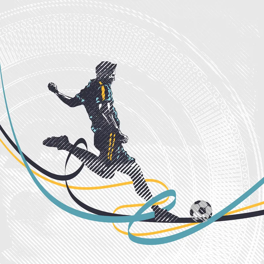 Fotobehang Rugby atleet poster u99448