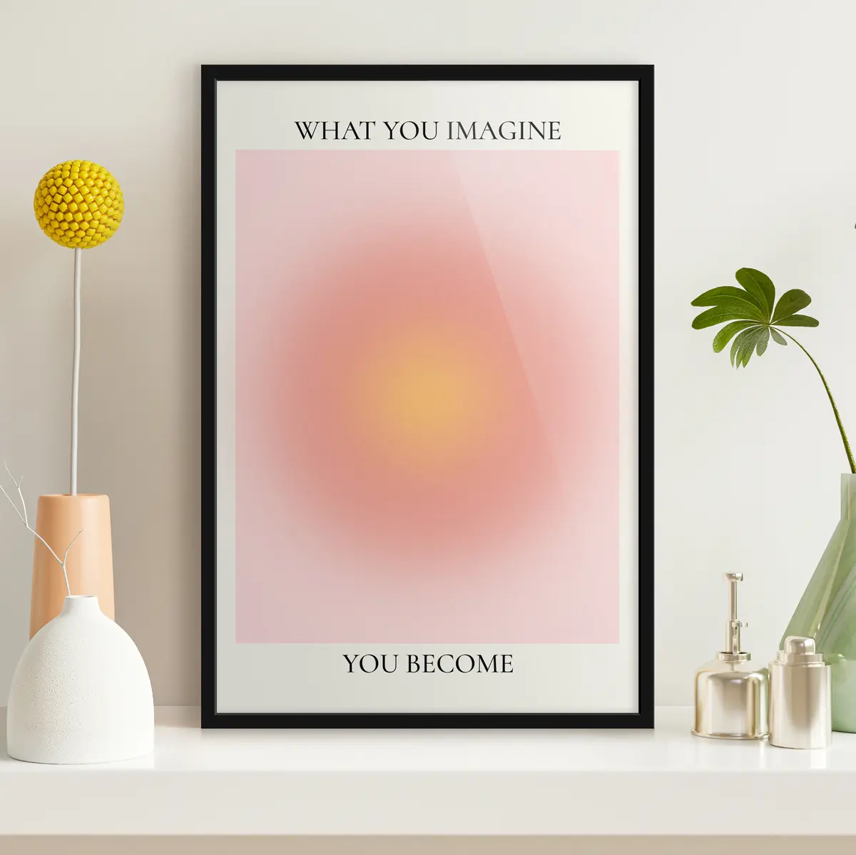 Poster Stel je voor en creëer je eigen realiteit f37352