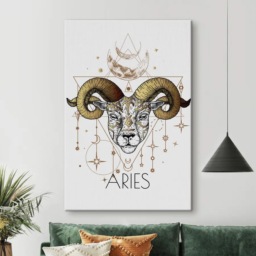  Peintures Bélier : Force et détermination incarnées s37183