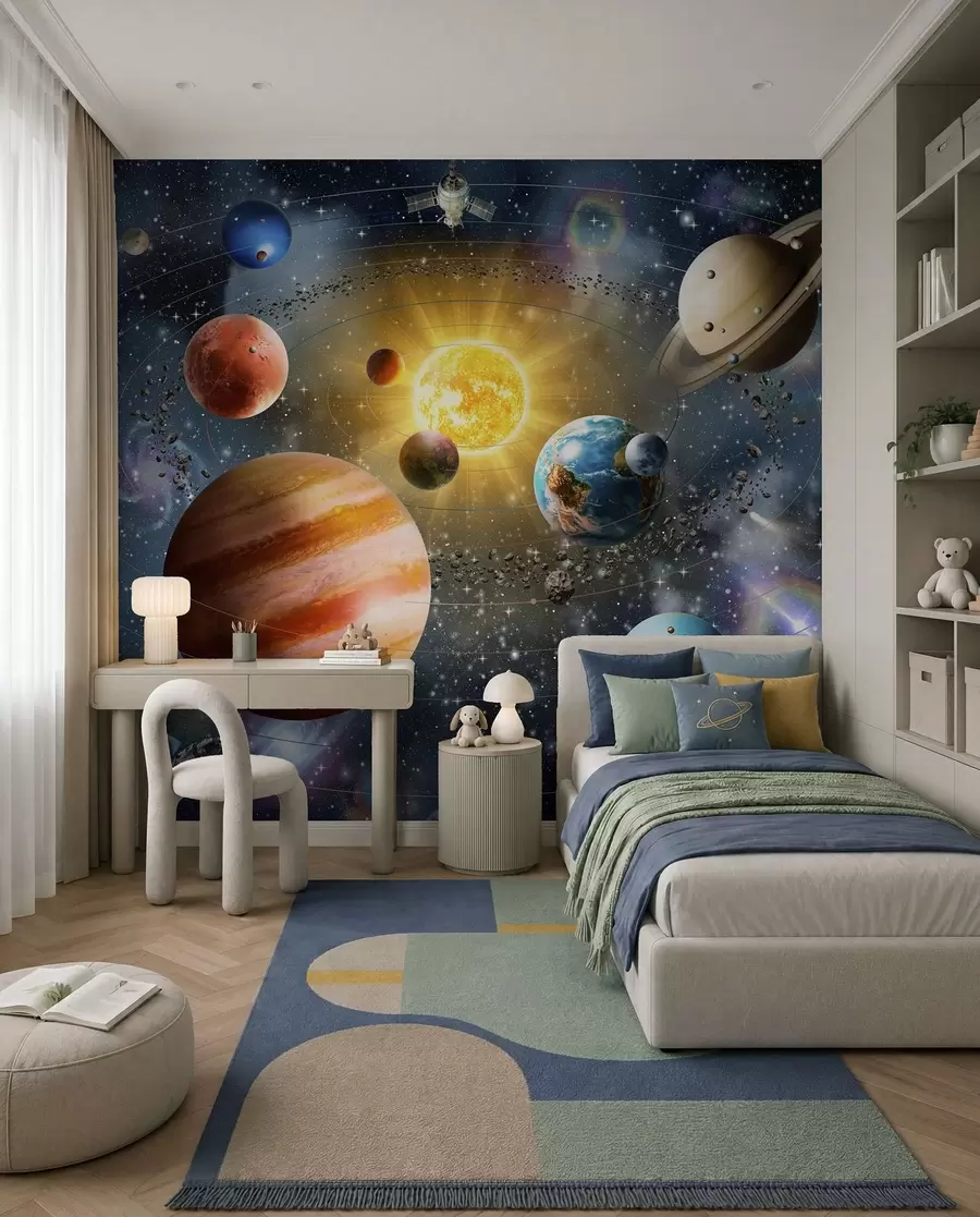 Fotobehang Reis tussen planeten I u97222d1