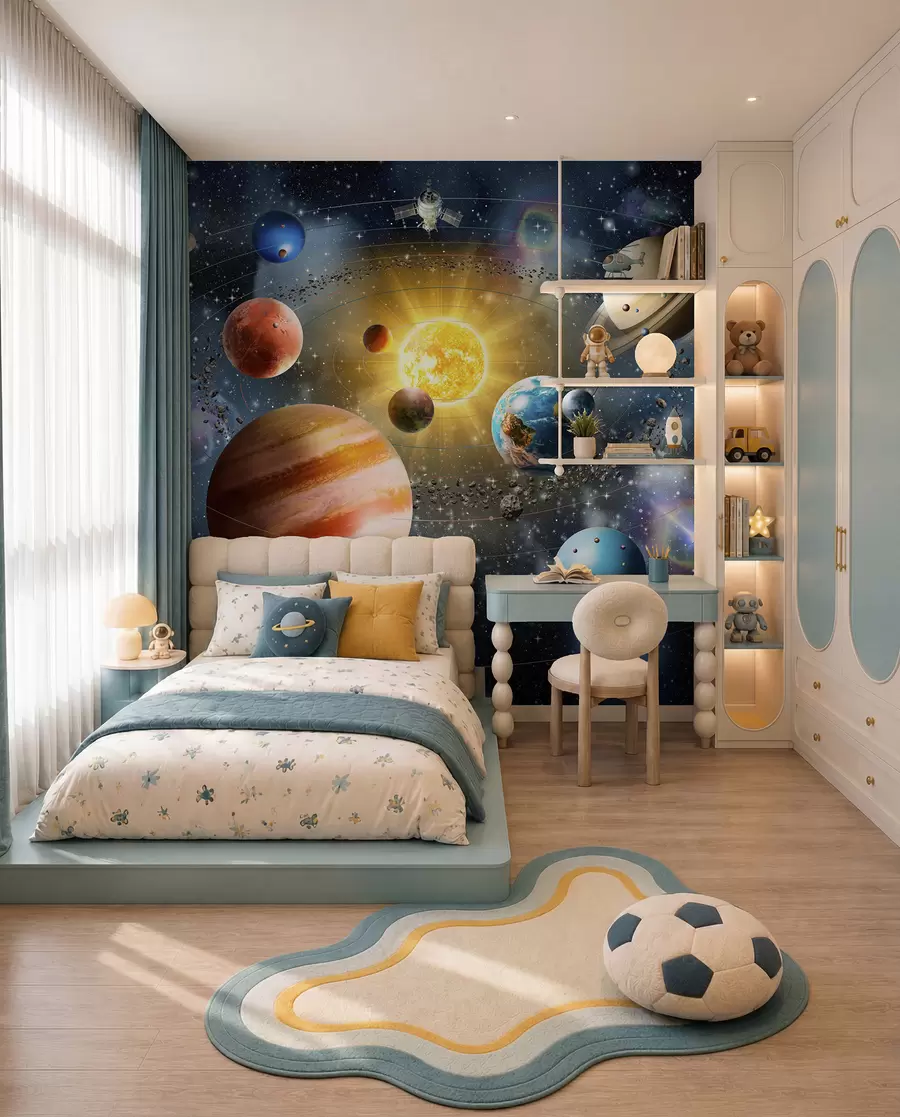 Fotobehang Reis tussen planeten I u97222d1